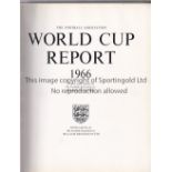 1966 WORLD CUP ENGLAND Official World Cup Report with a professional bespoke green dust jacket. Does
