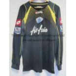 QPR JERSEY Goalkeeper jersey worn by Paddy Kenny when keeping goal for QPR. Black jersey with yellow