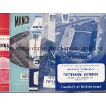 TOTTENHAM HOTSPUR A small collection of 23 Spurs programmes; 7 homes and 16 aways. Home v Sunderland