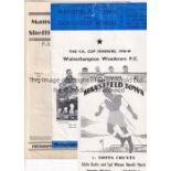 MANSFIELD Two pirate programmes plus programme for Barks, Watson Benefit match v Notts County 28/4/