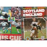 BIG MATCH Collection of Big Match programmes, 23 x Charity Shields (1975 onwards), 18 x England away