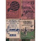 PRE-WAR ANNUALS Eight pre-war football annuals, Daily Chronicle 1921/2, Daily News 1921/2 (