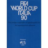 WORLD CUP 90 Official World Cup Report, Italia 90, hardback book, 300 pages, statistics, match