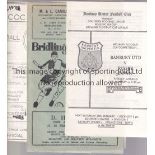 NON-LEAGUE Twenty one Non-League programmes, all different clubs, mostly 60s, home clubs include