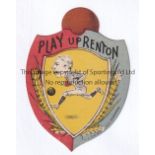 SHARPE - RENTON Sharpe card "Play Up Renton" Ex Scottish League club. Good