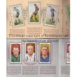 CIGARETTE CARDS Two sets laid down in the correct album, Association Footballers 1935-36 issued by