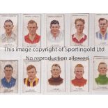 CIGARETTE CARDS Fifty seven Footballers cards (Colour) out of the full set of 75 Carreras Ltd,