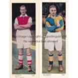 TRADE CARDS A complete set of 16 Topical Times Footballers (Colour) from 1936 plus 9 duplicates.