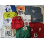 SPORTING MEMORABILIA Replica shirts including Football: Portugal red with green trimmings, Mexico