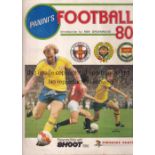 PANINI Five Panini sticker books 1979 (lacks cover with 70% stickers present) , 1980 with cover (