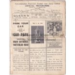 CUP SEMI-FINAL 1936 Wolves programme issued for Cup Semi-Final, Fulham v Sheffield United , 21/3/