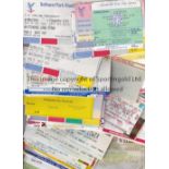 WIMBLEDON A collection of 78 Wimbledon tickets 1989-2009, 42 homes and 36 Aways. Some minor