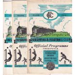 CHESTERFIELD Eighty four Chesterfield home programmes 1957/58 to 1969/70 with duplication. Generally