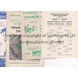 PROGRAMME MISCELLANY A collection of 24 football programmes 1948-1964 to include Millwall v