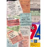 TICKETS Collection of match tickets, 20 x England homes 1943-83. plus 35 Cup Final 62, Germany v