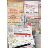 MATCH TICKETS Combination of Scottish football tickets , circa 60, including "Old Firm" games,