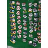 MATCHDAY METAL BADGES Fifty four metal badges, 52 of which are match related: 10 Mansfield Town