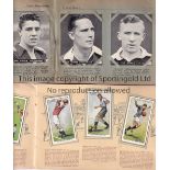 CIGARETTE CARD ALBUMS Five albums, 3 of which are complete. Tennis - An Album of Famous Players in