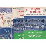 NON-LEAGUE FOOTBALL Eight programmes including 3 at Ilford FC, Dagenham v. Walthamstow Ave 1956