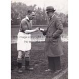 ANDY WILSON / CHELSEA An 8" X 6" black & white Press photograph showing Chelsea player Andy Wilson