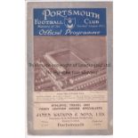 PORTSMOUTH - MAN CITY 1931 Portsmouth home programme v Manchester City, 26/12/1931, small scuff,