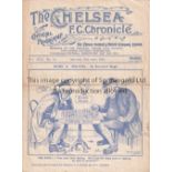 1935 AMATEUR CUP FINAL Chelsea programme for the 1935 Amateur Cup Final replay, Wimbledon v Bishop