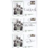 CELTIC 1967 Nine signed commemorative covers, showing the 1967 European Cup Final v Inter Milan,