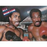 MUHAMMAD ALI V KEN NORTON 1976 On site official programme for the fight at Yankee Stadium 28/9/1976.