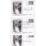 WEST HAM 1980 Eleven signed commemorative covers, showing the 1980 FA Cup Final v Arsenal,