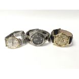 Three gents wristwatches to include a vintage Rota