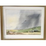 Two Ron Allerton watercolours of English countrysi