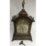 A fine quality 19th century German bracket clock b