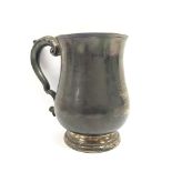 A silver tankard hallmarked for Sheffield 1946, Jo