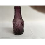 A whitefriars bottle vase 20 cm