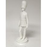 A Michael Sutty ceramic figure of a Grenadier Guar