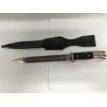 A German World War 2 K98 Kriegsmarine bayonet with