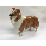A Beswick figure of a Collie dog, approx height 15