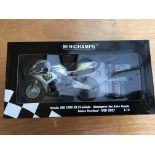 Minichamps boxed diecast Honda CBR 1000 RR Firebla