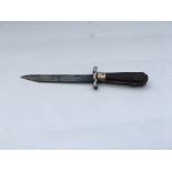 A rare and unusual folding Victorian Bowie knife,