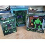 Incredible Hulk boxed movie figure , a bobble head