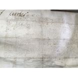 A Charles II parchment dated 27th September 1675.