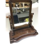 A Victorian table top mirror, measures approx 22cm