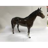 A large Beswick horse