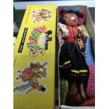 A Pelham puppet boxed