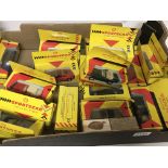 A box containing a collection of Shell petroleum gift die-cast Sportscar Collection in orgional