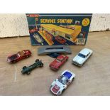 Playworn diecast vehicles including Corgi Rolls Ro