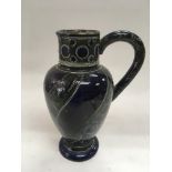 A 19th Century Victorian stoneware jug in the mann