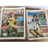Shoot football comics from 1981-82 ,approx 100+ co