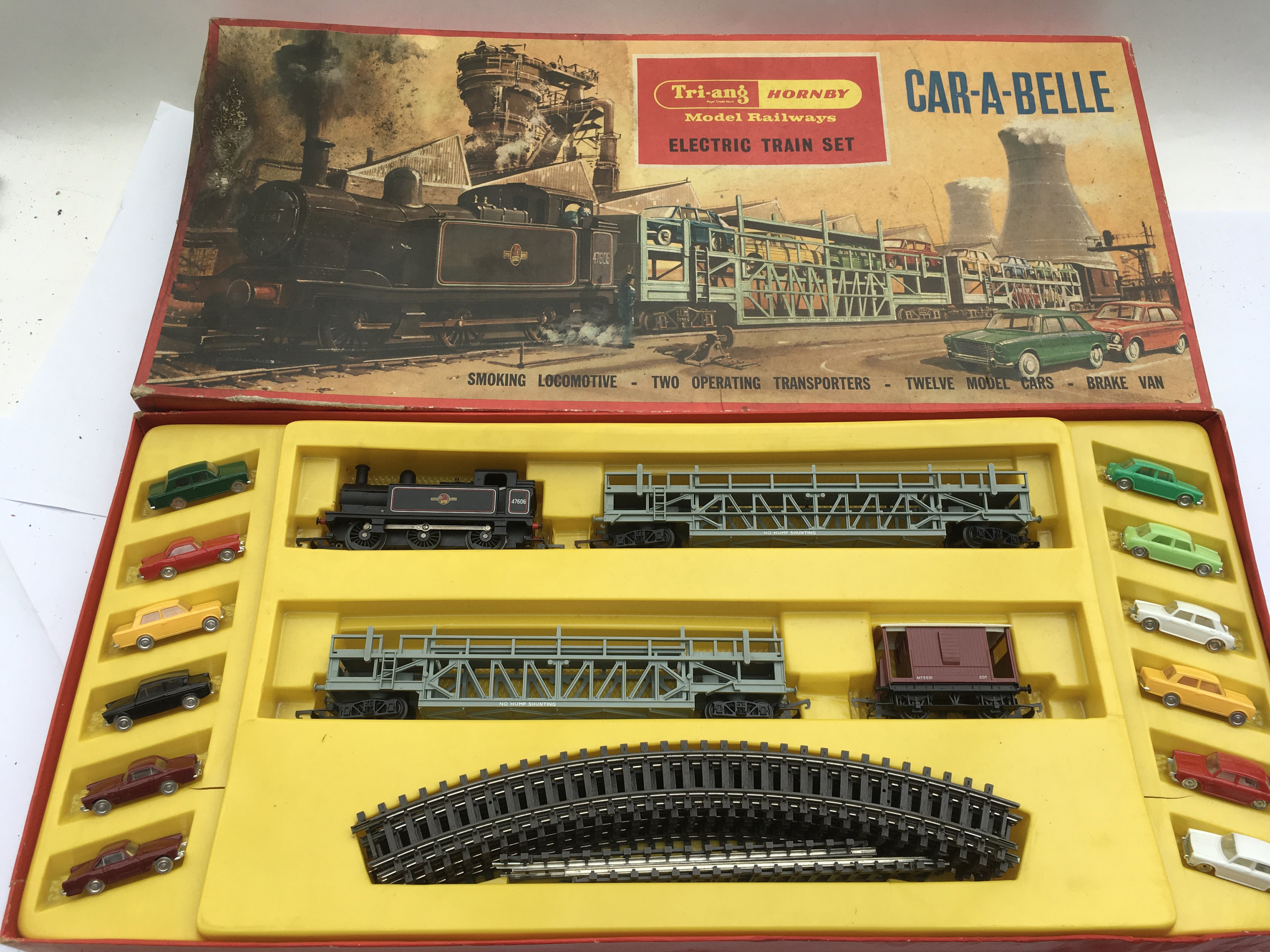 Triang Hornby, Carabelle electric train set, OO scale, RS62, includes