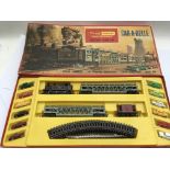 Triang Hornby, Car-a-belle electric train set, OO scale, RS62, includes Smoking Locomotives, two